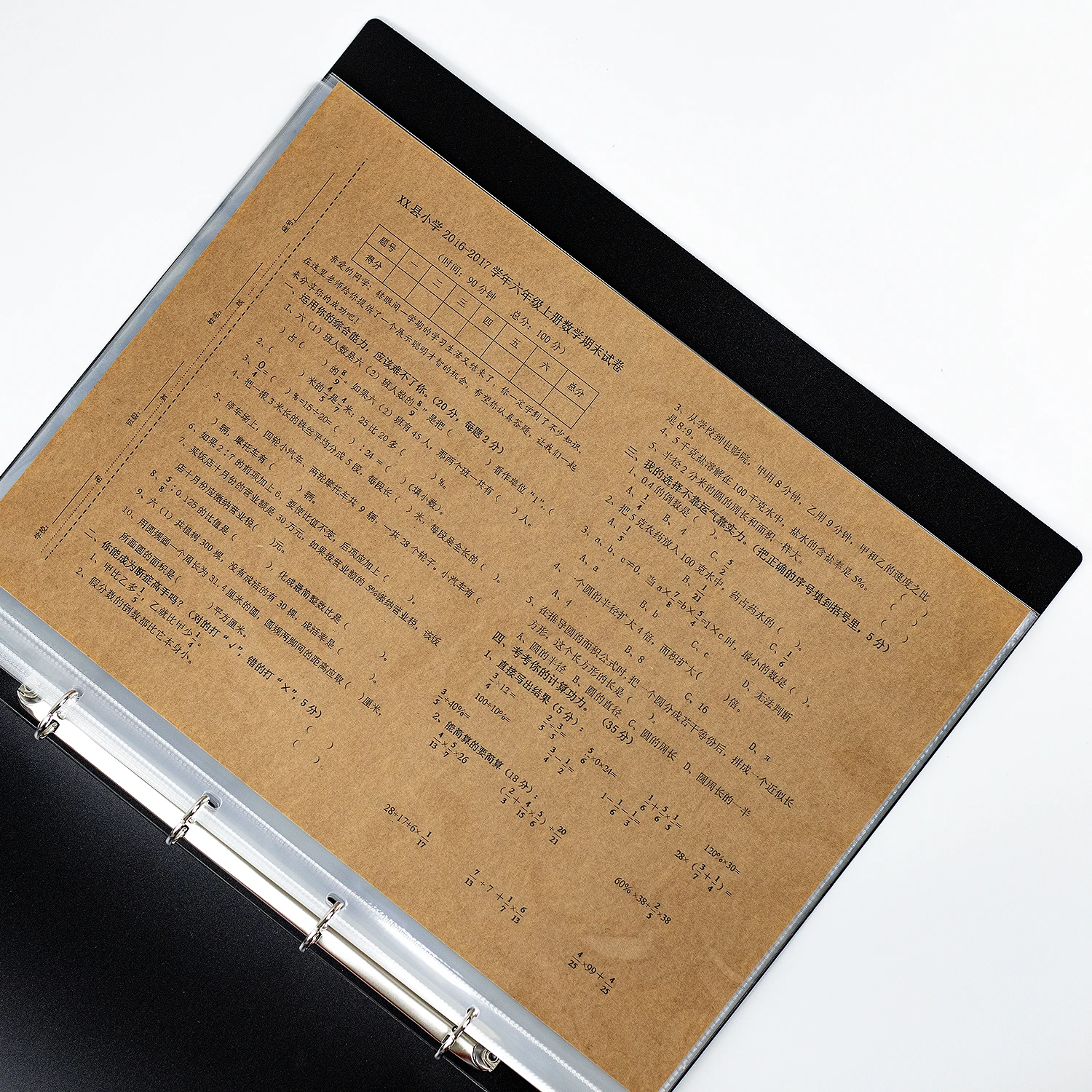 Premium Presentation Book Clear Archival Quality Transparent Sleeves Protectors Display Book Document Organizer for Kids Artwork