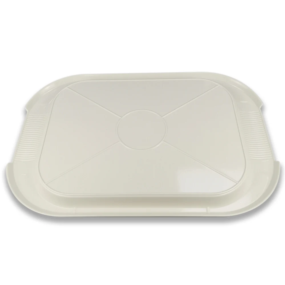 Dining Table Top & Bar Serveware 46cm extra large Melamine Service Trays with integrated Handles