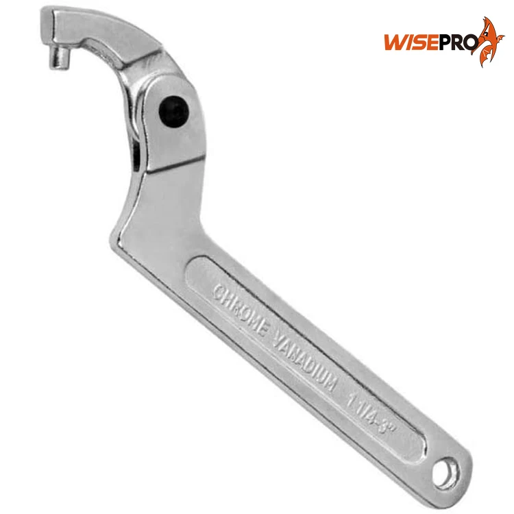 Bestu Large & Small Adjustable Gland Nut Spanner Wrench Set for Hydraulic Cylinders