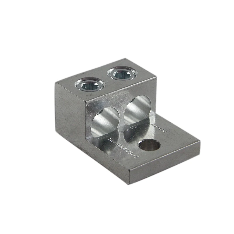 varies types of load center metal fittings double hole lugs