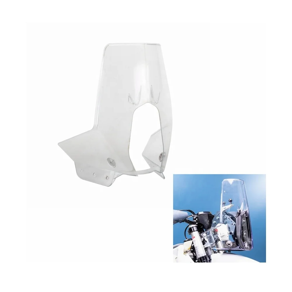 Motorcycle Adventure Dirt Bike Rally Replica Front Fairing Screen Windshield Headlight Tower Mask for Motocross