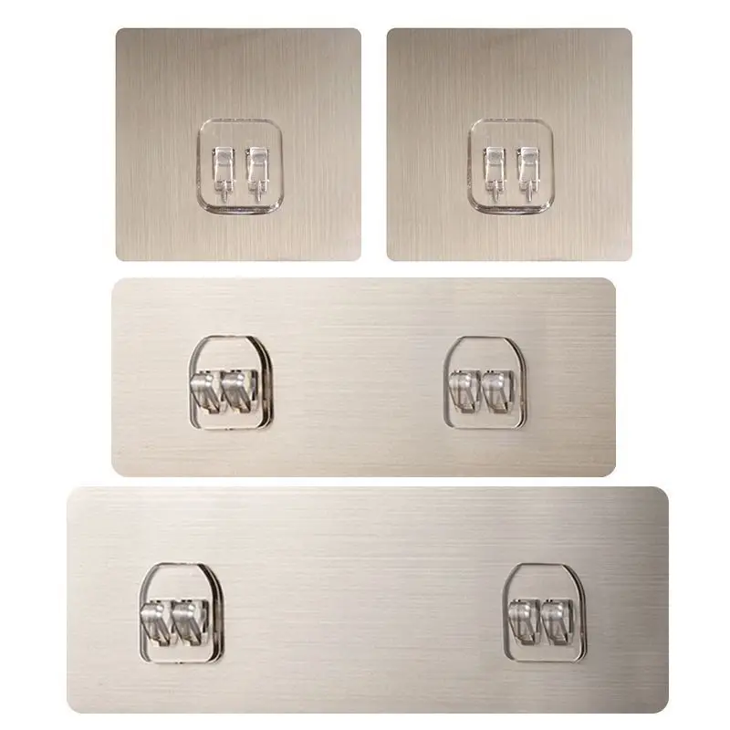 Заводская оптовая продажа можно настроить крюк 20 кг несущий любой стиль прочный крючок без штамповки настенный клейкий