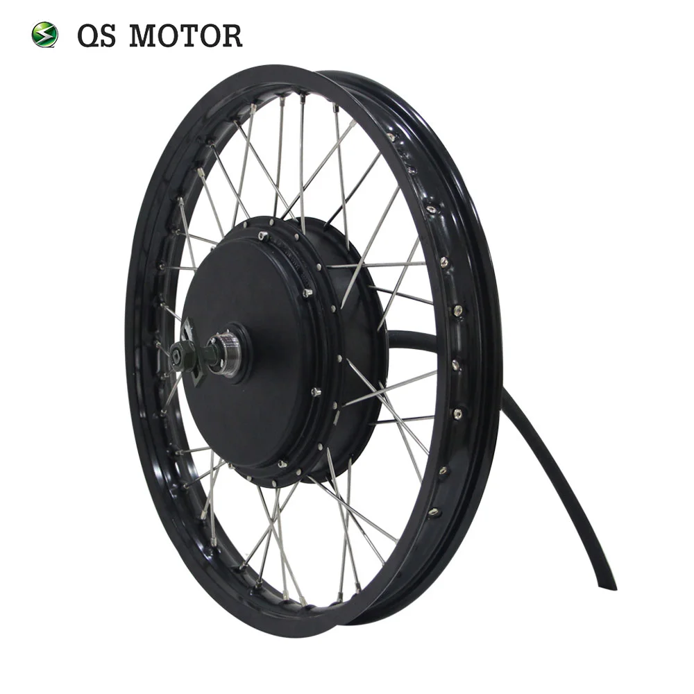  QS/SIA 17/18/19inch 3000W 205 50H V3TI 650RPM 3/4/5T Spoke Wheel Hub Motor kit for electric bike rear and front