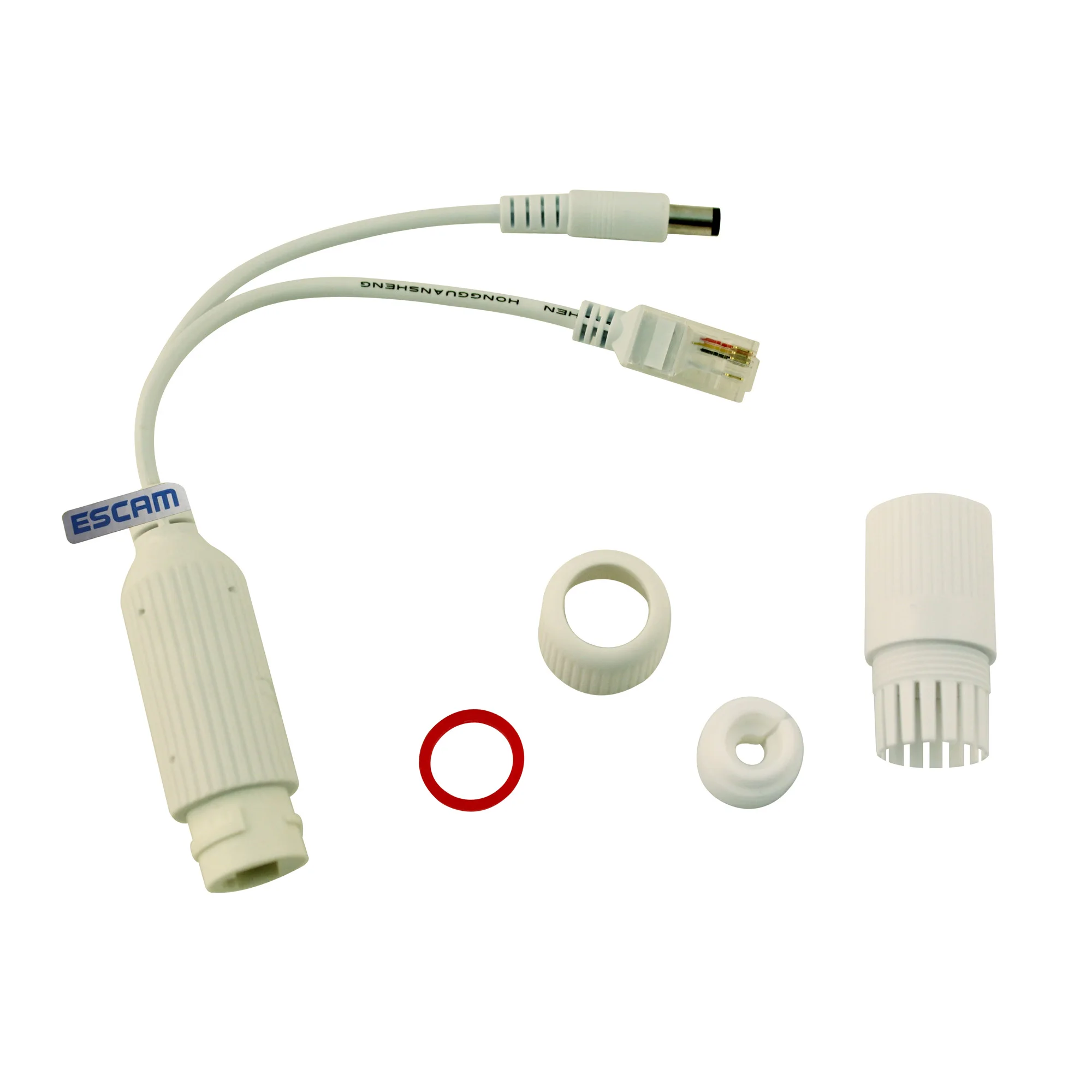 
Free Ship ESCAM POE S2 POE Splitter, 30M Data Transmission Cable,For POE NVR, Switch 