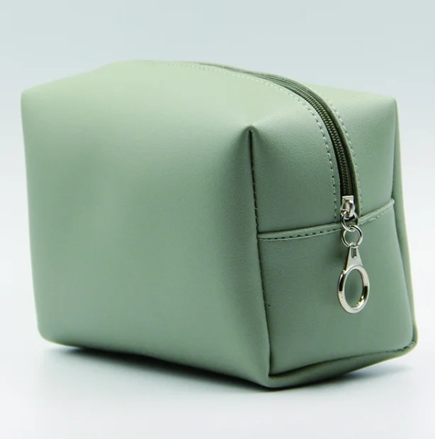 Custom Vegan Leather Travel Bag PU Toiletry Bag Cosmetic Makeup Bag