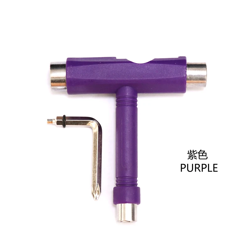 Wholesale Cheap T Shape Custom Multifunction Skateboard Tools