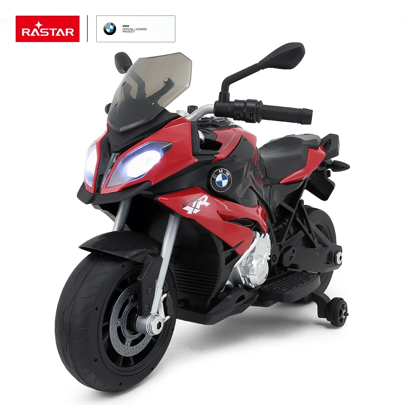 Rastar toy car ride on battery electric three wheels BMW motorbike for kids
