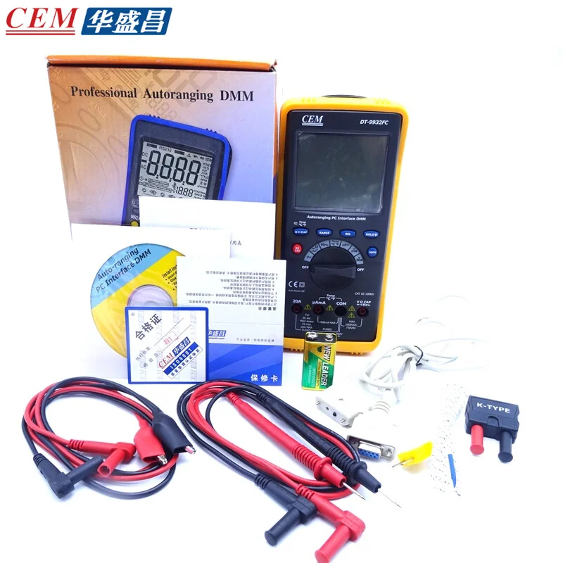 DT-9932FC компьютерной цифровой мультиметр