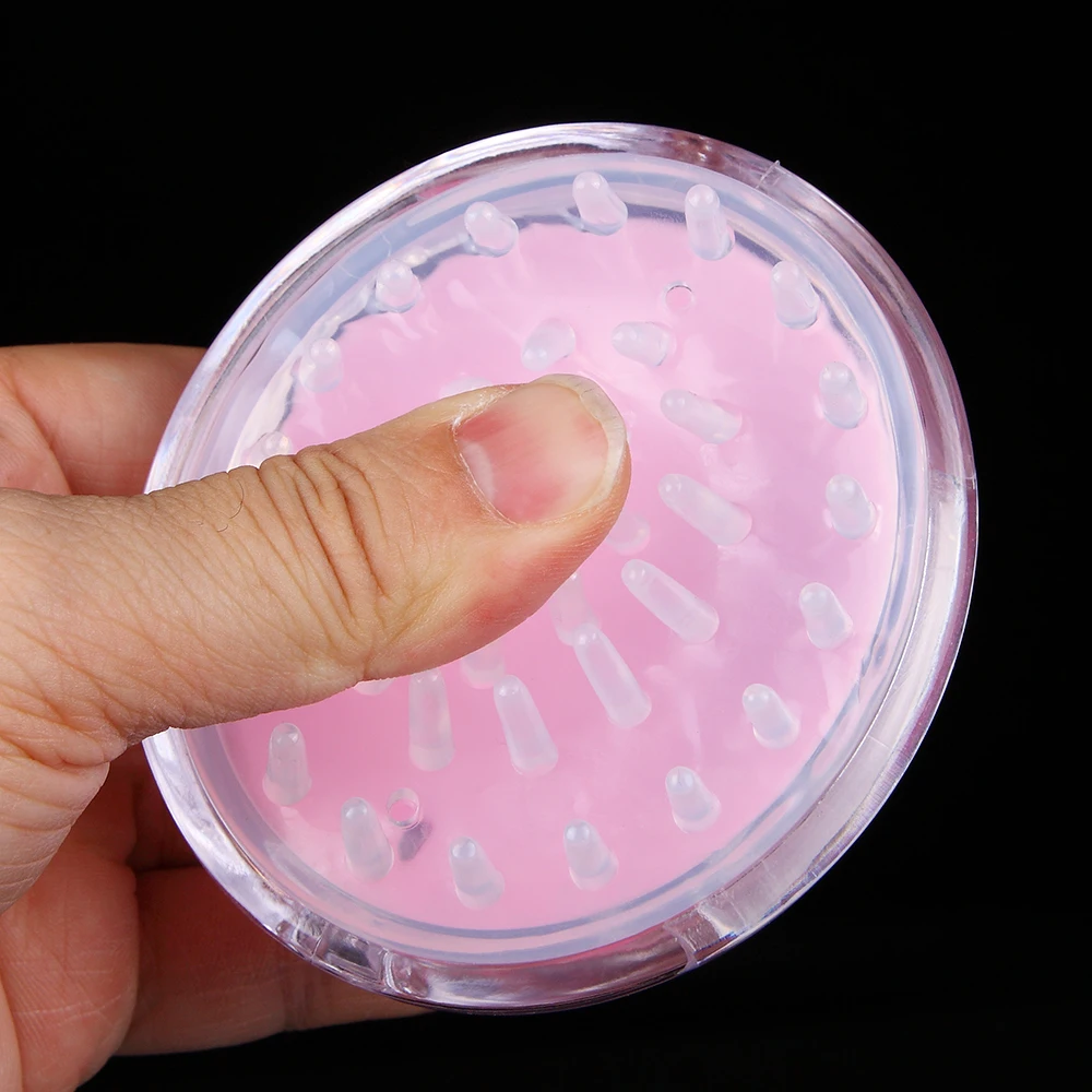 Factory direct sale Transparent shampoo brush Silica gel massage brush hair scalp massage shampoo brush Hot sale pro