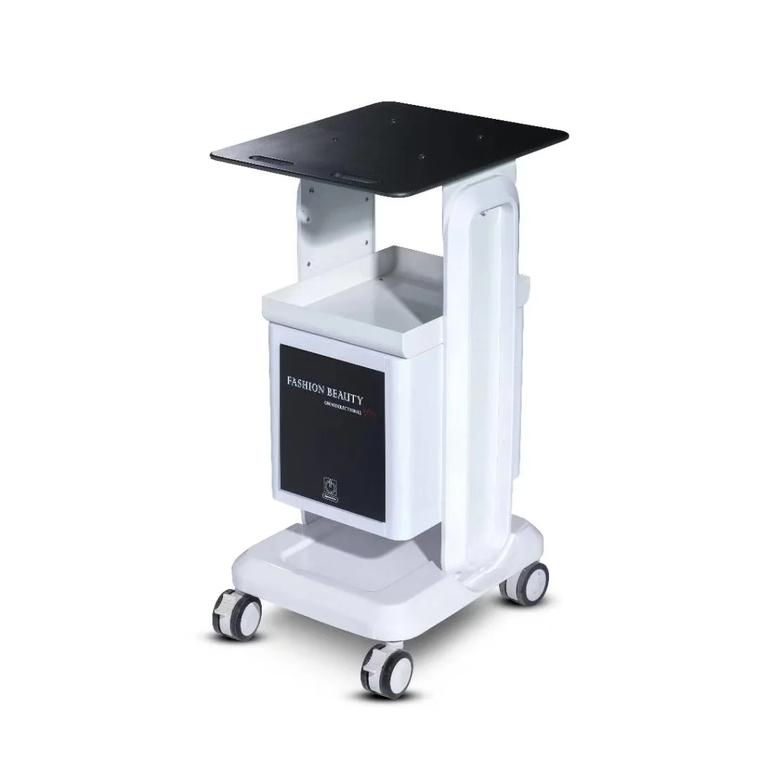 beijing 2022 portable beauty machine cart trolley with drawer wheels removable facial dental machine salon beauty trolley