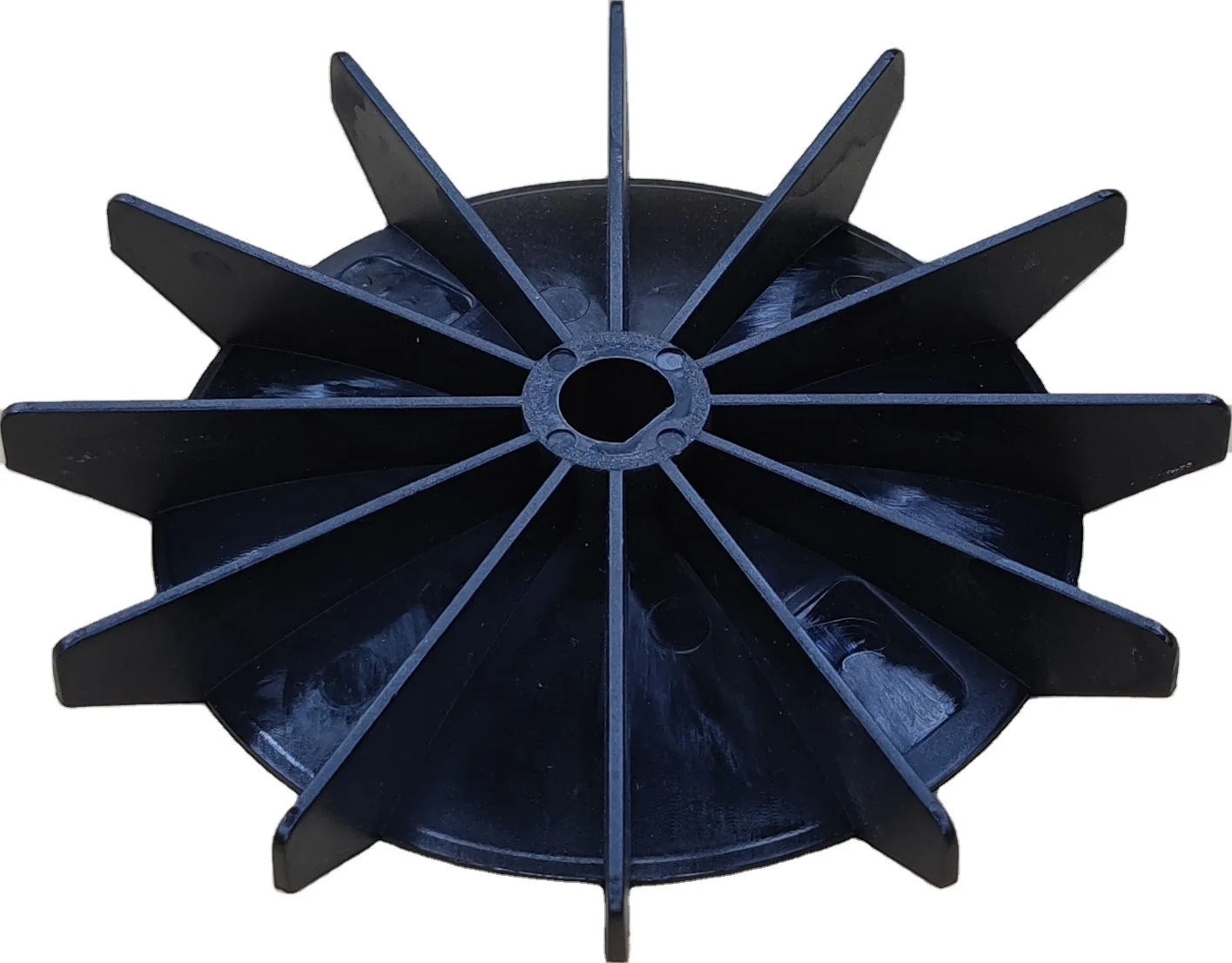 Wholesale water pump blade plastic transparent black factory customizable vane impeller