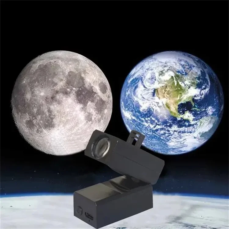 Led Star Moon Sky Projector Light USB Led Projection Lamp for Photography Bedroom Wall Atmosphere Living Room Bedroom Party