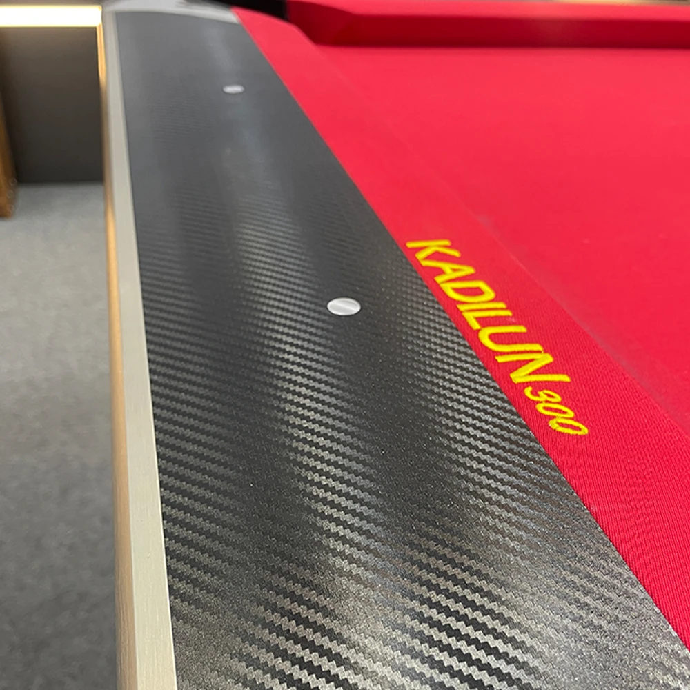 American billiards pool table billiard 9ft billiard with slate cushion and leather pocket for american nine-ball sports