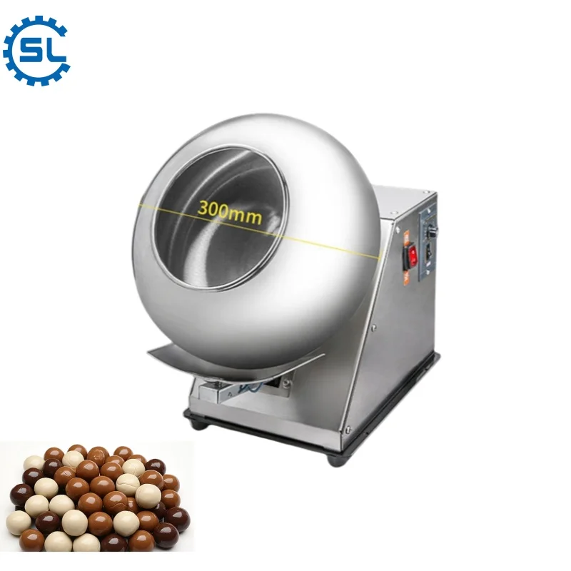 Cheap price small tabletop chocolate coloring sugar coating machine
