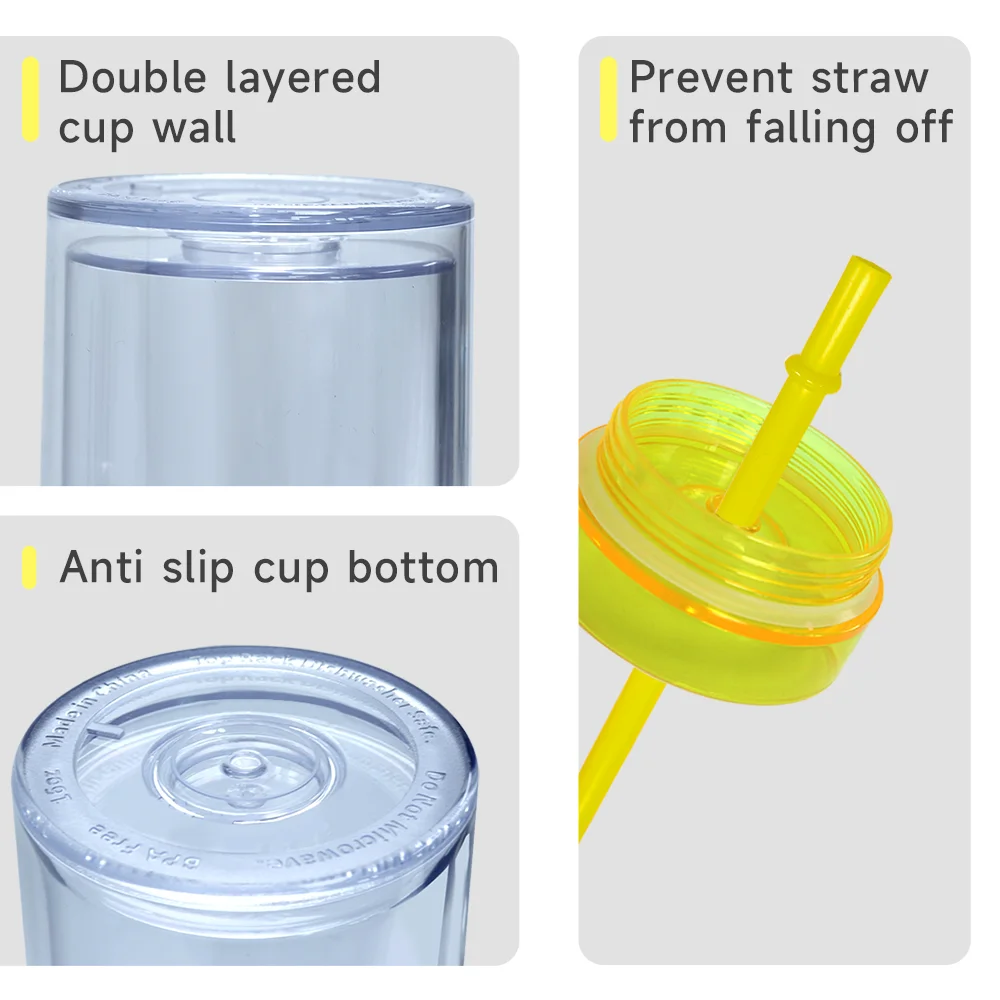 Многоразовые пластиковые стаканы для путешествий 16