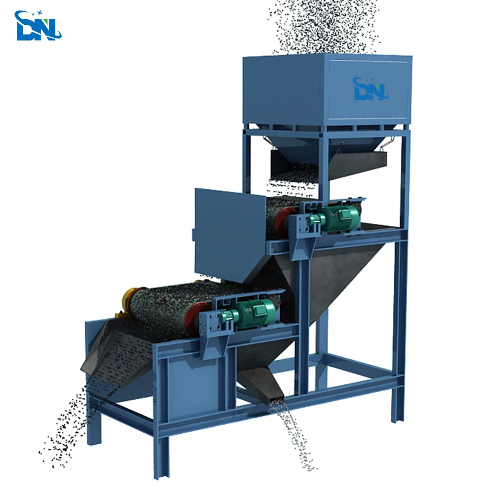 2TPH D120*1000mm Cylinder Size Dry Powder Magnetic Iron Separator