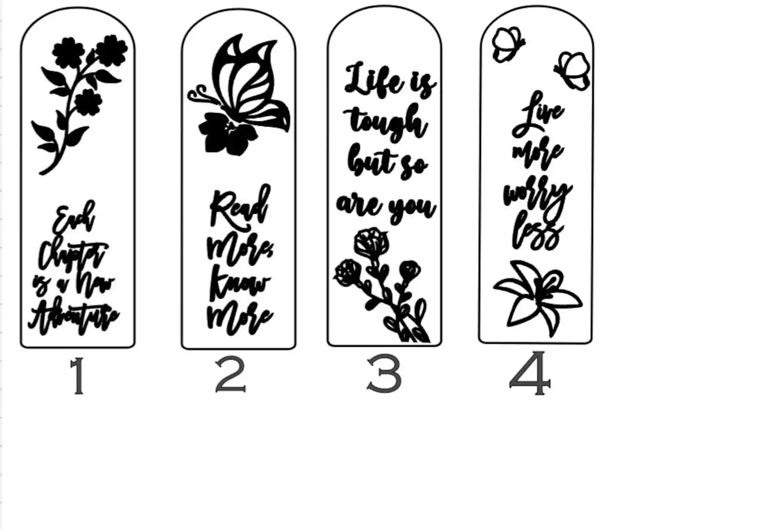 Custom Acrylic Bookmark Gift Plastic Book Mark for Book Lover Reader