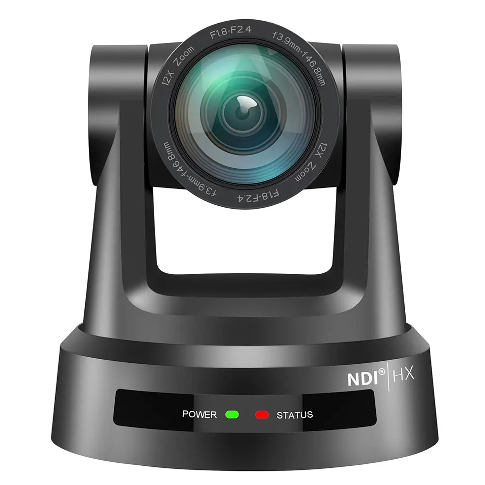Amazing Ai Human Tracking NDI HX POE 1080P 20X sdi+hd mi+lan+usb3.0 Broadcast PTZ Live Streaming Camera for Church