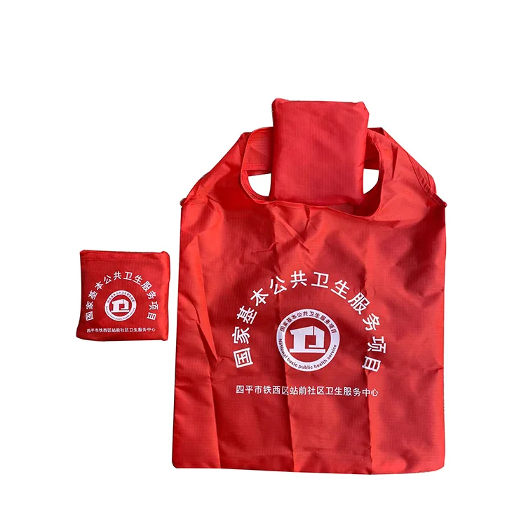 Promotional Personalized Reusable Blank Polyester Tote Shopping Bags With Logos