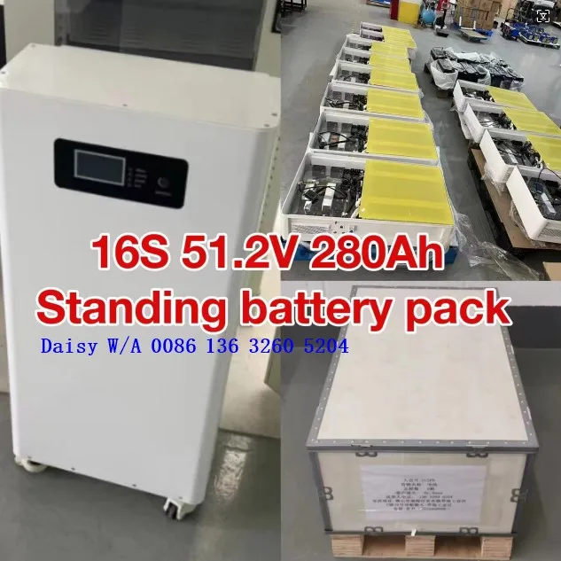 Best Vertical 15KW 48V/51.2V 304AH 320Ah 280Ah Standing Lifepo4 Battery Off-grid 16KW 330Ah Lithium Solar Energy Storage Pack