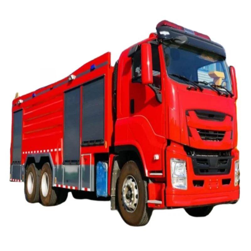 New Design Isuzu 6*4 20 tons heavy duty Water Jet Fire Truck Forest Fire truck With Sound And Light
