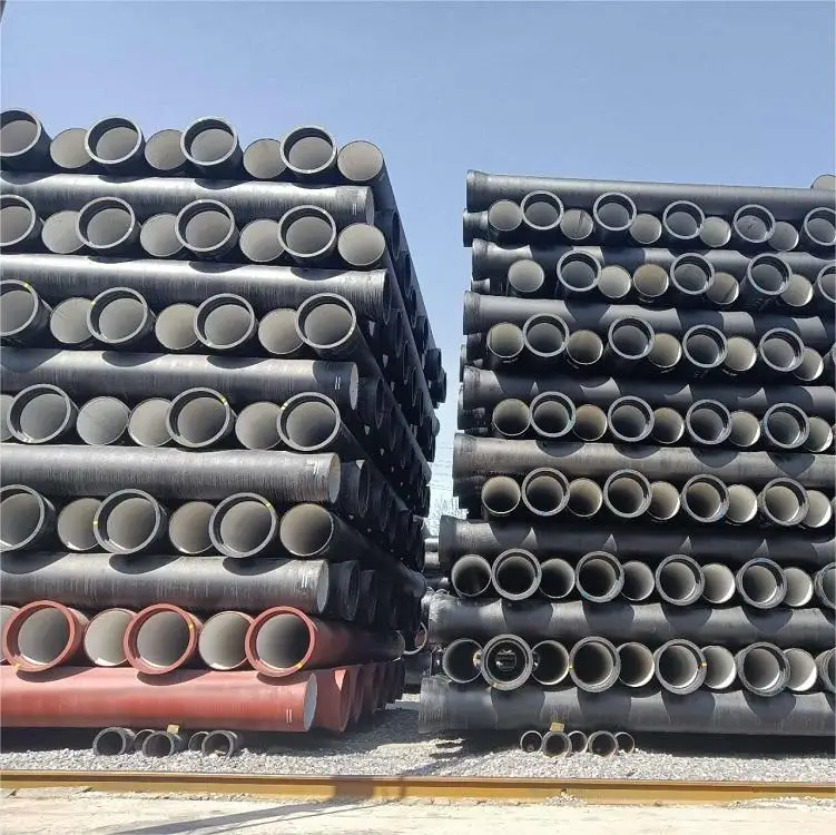 ductile iron pipe C40 round en545 dn800 cement mortar lining ductile iron k9 pipe price per ton