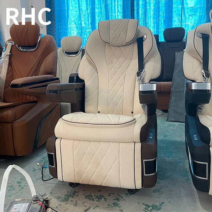 Auto Seat Luxurious Car chair Electric Adjustable Leather For MPV