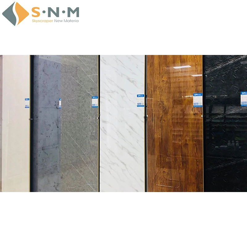 Scratch resistant waterproof high gloss matte plastic veneer surface laminated finished board wood MDF board (1600288664536)