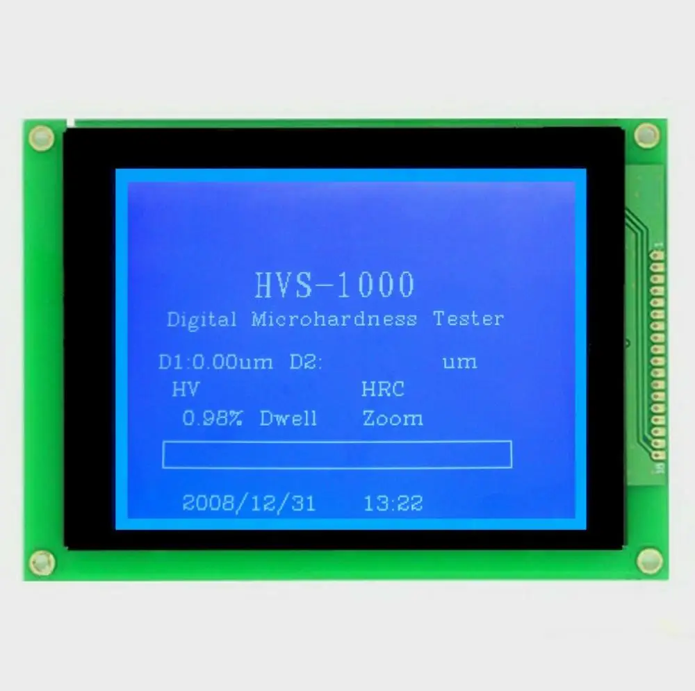 4.7 Inch 320x240 Lcd Module 8 Bit Parallel Greyscale Lcd Module 320240 Stn Blue Monochrome Display 16x2