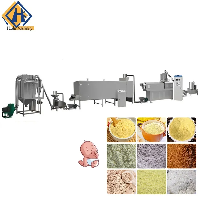 Combined rice porridge nutritional supplement making machine nutrition powder baby powder paste process machine
