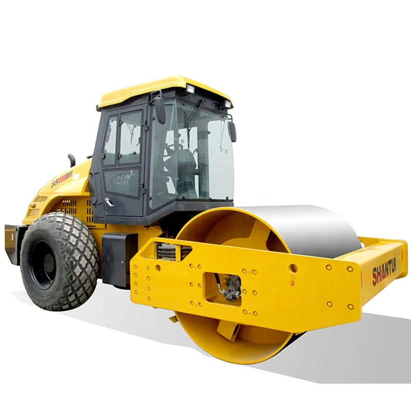 Shantui SR10 10ton  fully hydraulic vibratory road roller single drum compact roller for sale