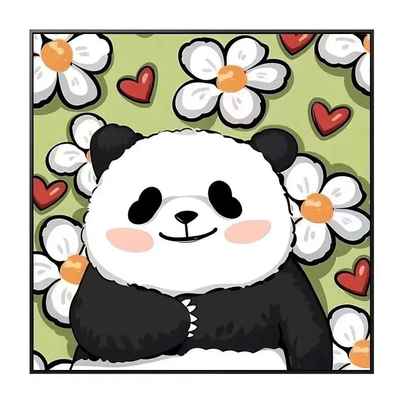 Оптовая Продажа с фабрики детский подарок набор для рисования по номерам симпатичная Картина на холсте алмазная живопись