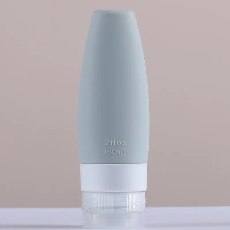 
Wholesale high quality leak proof silicone travel portable squeeze shampoo bottle 