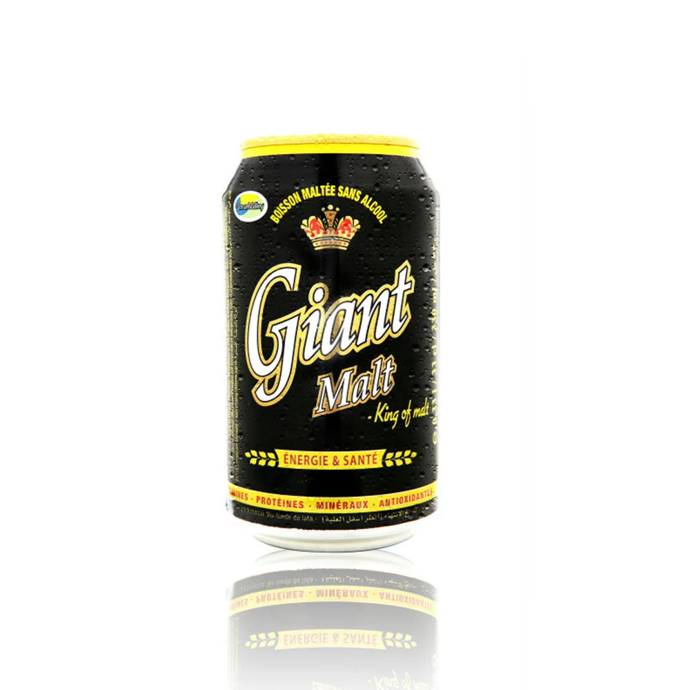Giant Dark Malt Beverage Drinking Non alcoholic Beverage Malt Soft Drinks Premium Quality Delicious Liquid Malt Beverage