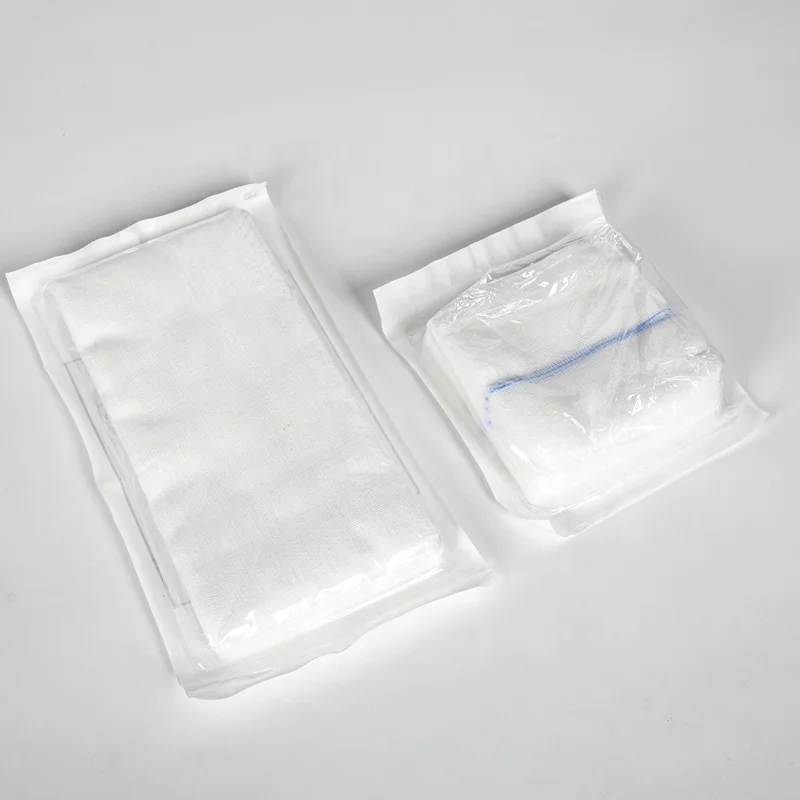 Абсорбирующий стерильный марлевый тампон/губка по стандарту CE/ISO для медицинских целей