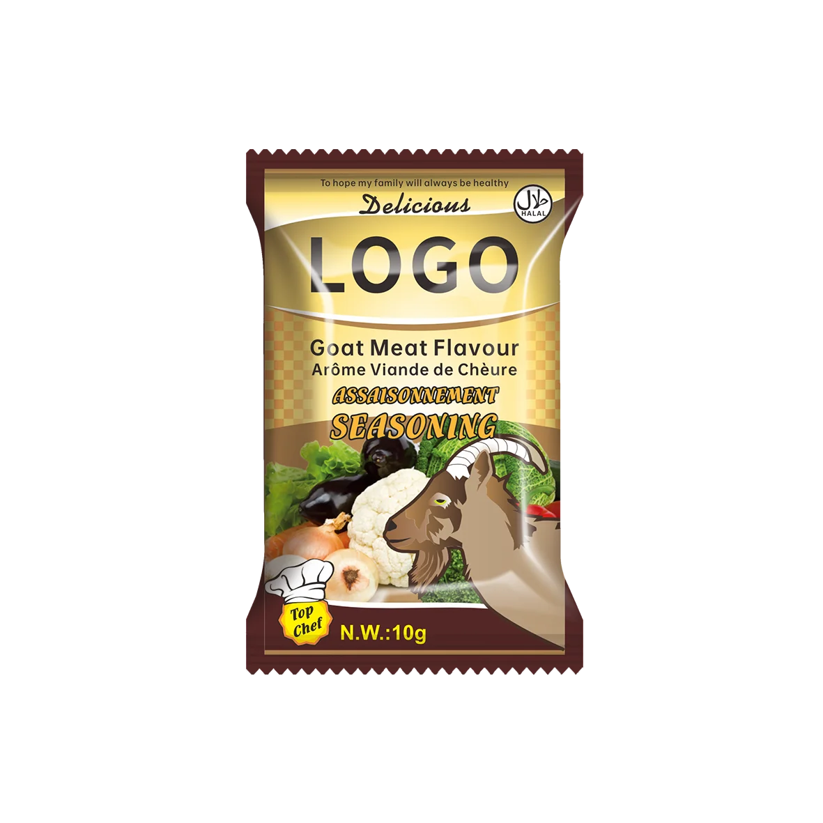 10 г козьего мяса эссенция приправа порошок баранины варочный высокое качество оптовая продажа лидер продаж халяль