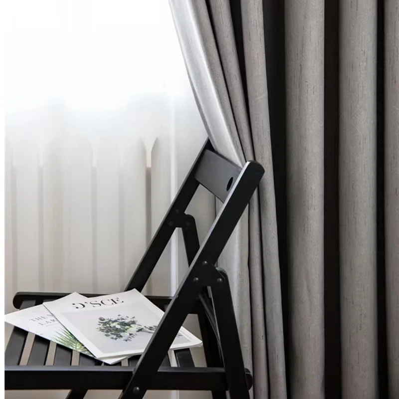 Светонепроницаемая ткань для штор из Китая самый популярный дизайн льняная