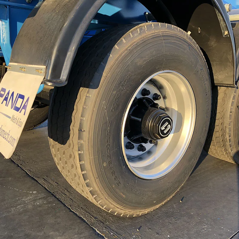 Factory price 3 axle flatbed chassis trailer container transport skeleton semi-trailer