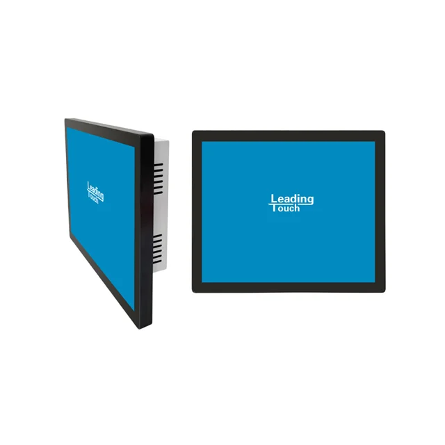 LeadingTouch 19inch IP65 Industrial Panel PC Open Frame PCAP Industrial Computer for cabinet