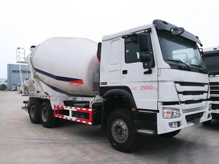 Mixer Truck 6X4 Sinotruk HOWO 371/375HP 8/10/12 Cubic Concrete Truck Cement Trucks