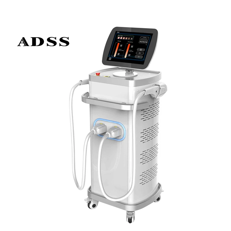 ADSS Ice Painless Depilasion Laser 755nm 808nm 940nm 1064nm Diode Laser Hair Removal Machine