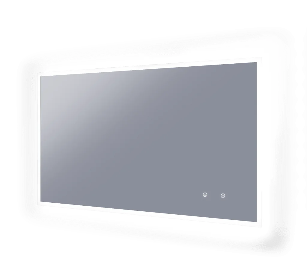 hang vertically or horizontally fog free LED mirror light Copper Free Mirror for for Make Up and Hair - Shows