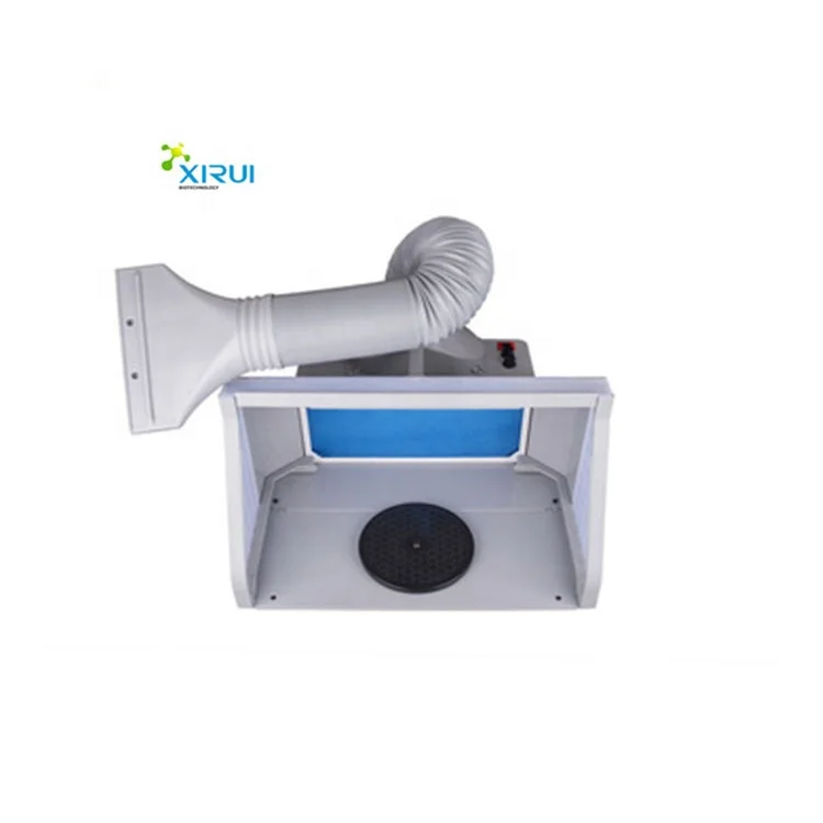 China Airbrush Compressor 550BLK Portable Hobby Airbrush Booth Kit Paint Spray