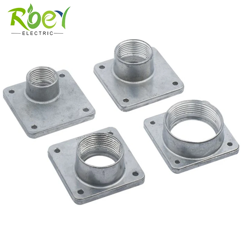 China Electrical Meter Base Parts / Metal Hub For Power Meter Socket
