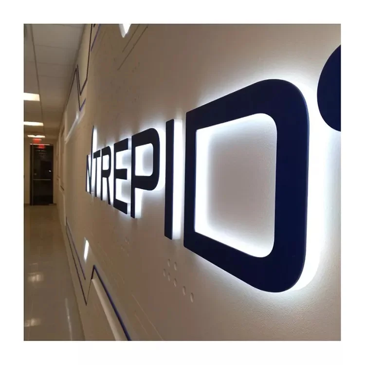 manufacture led custom Acrylic Letters shop sign  Led Light letters  For Business Sign