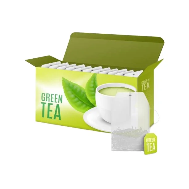 Biodegradable Custom Logo Herbal Tea bag Package Cardboard Paper Tea Box