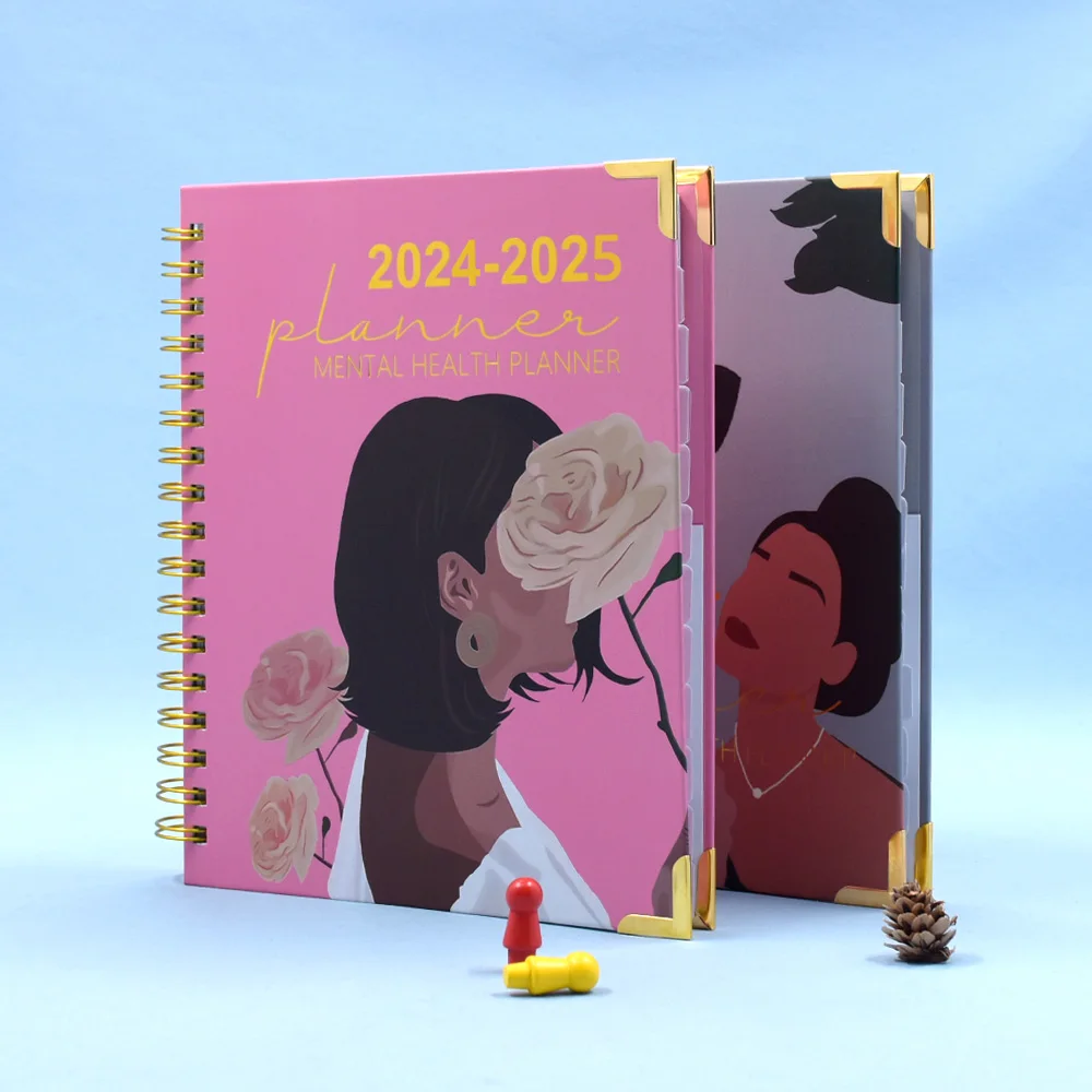 Plant Custom 2024-2025 Hardcover A5 Life Journal Notebook Printed Diary Notebook Planner Printing