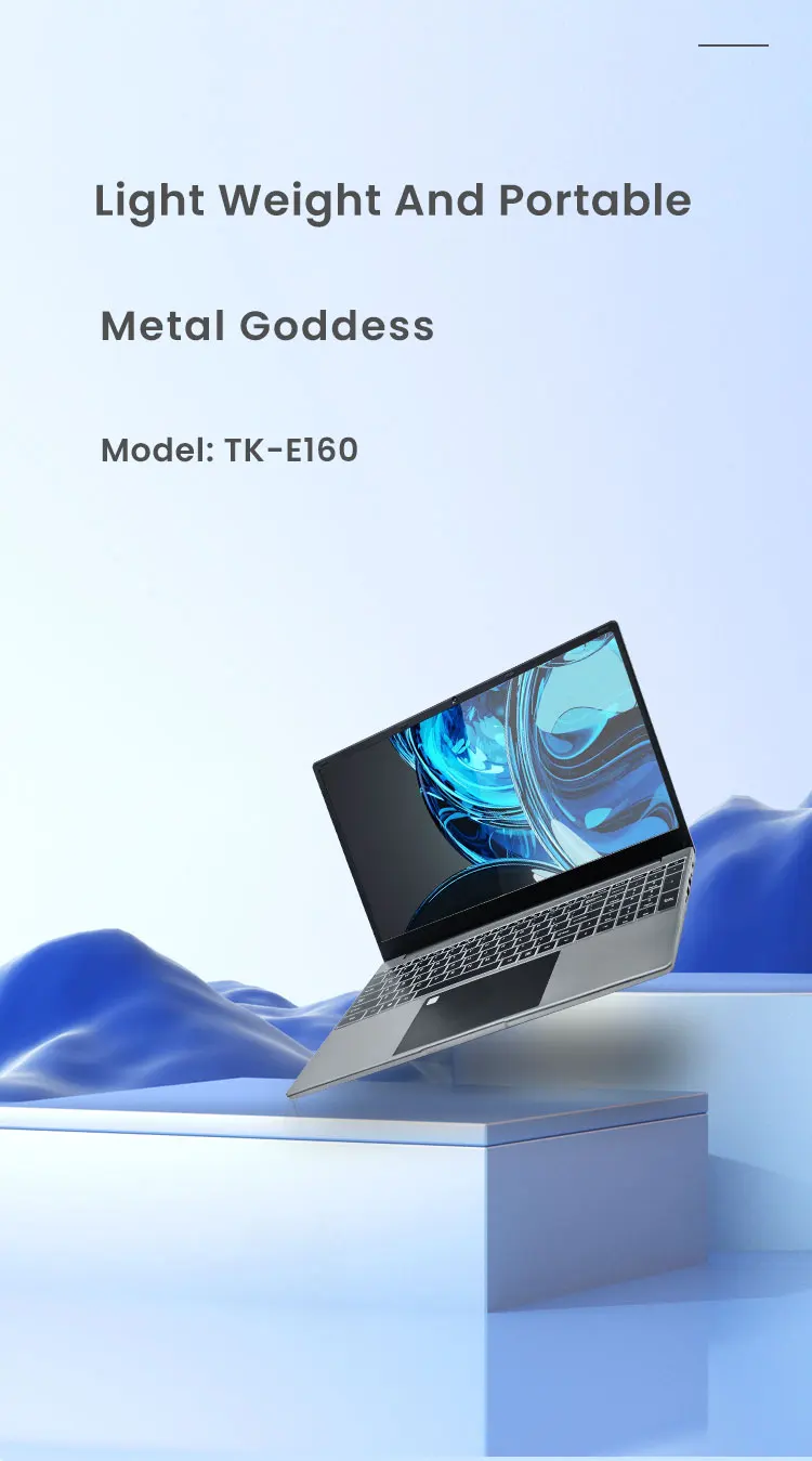 Trending products 2023 new arrivals laptops E160 8+128 GB i5 CPU Support ODM&OEM Notebook for office studying