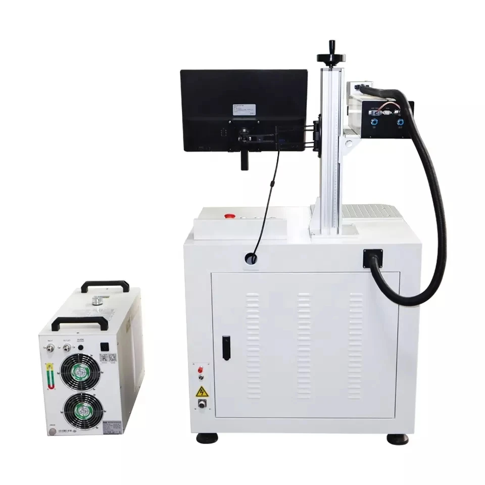HOLYLASER CNC UV Laser Marking Engraving Machine Printer 3W 5W 10W 15W for Glass Hard Plastic Metal