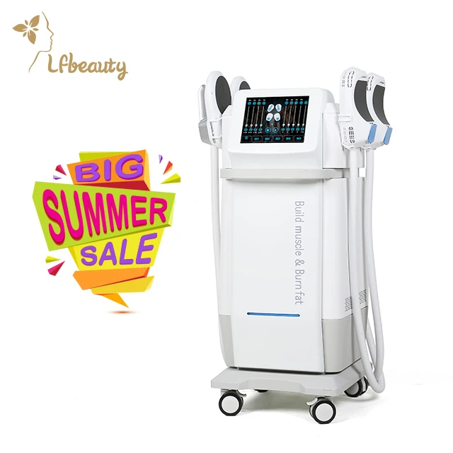 Лидер продаж, тренажер для снятия жира и мышц живота с 4 ручками, аппарат для потери веса ems